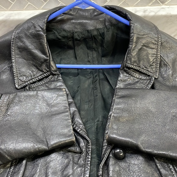 Real Vintage Vegan Leather Jacket - Picture 6 of 6